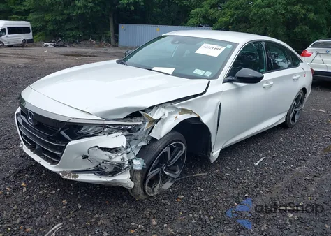 2022 Honda Accord Sport from USA, damaged, VIN 1HGCV1F31NA123184